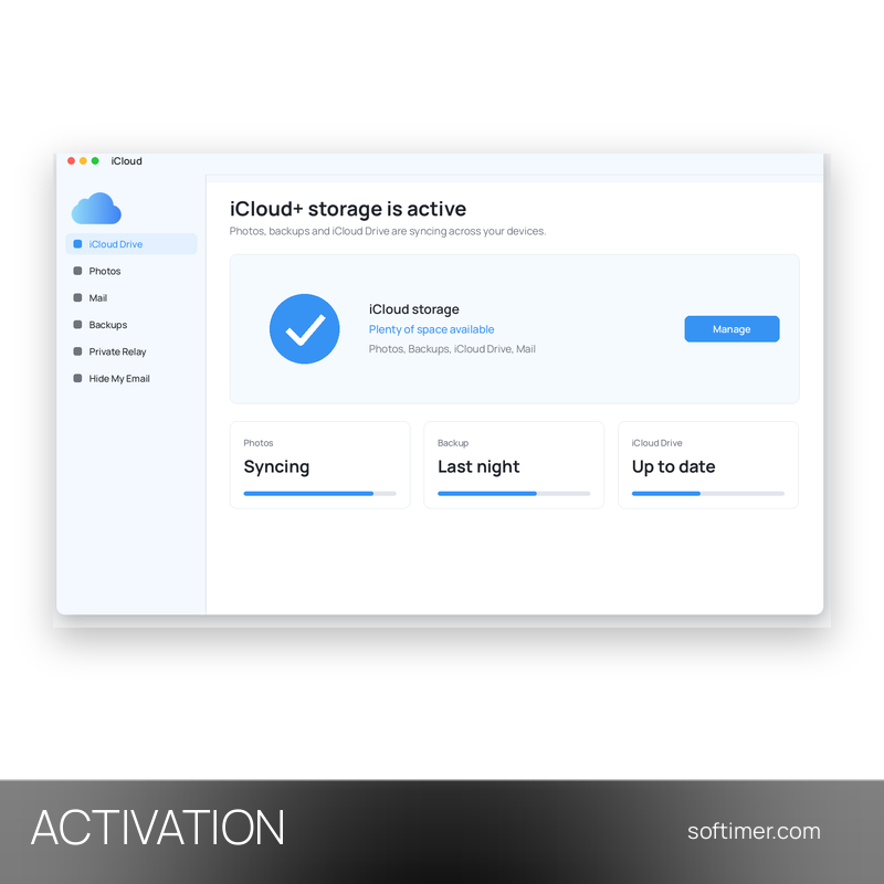 Apple iCloud+ 1 TB - ACTIVATION sur votre compte 1 an - iOS / Mac / Windows / Web