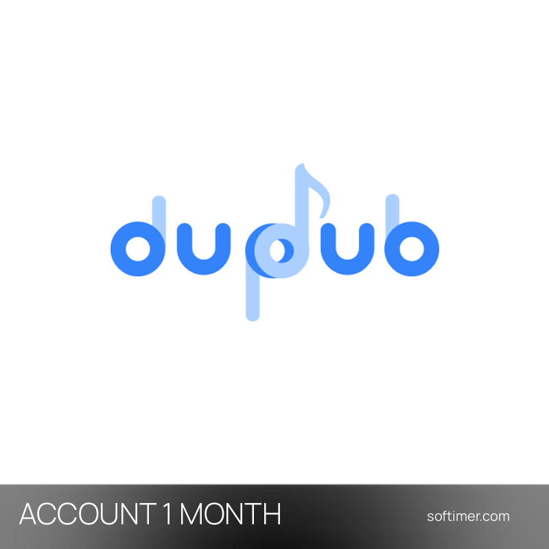 DupDub Personal - 1 Monat - ACCOUNT