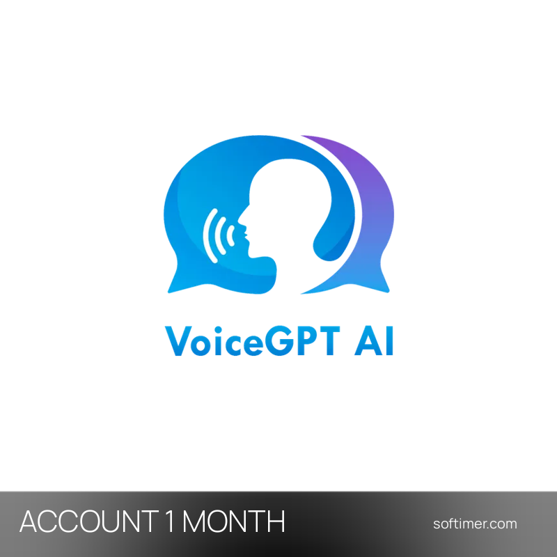 VoiceGPT AI - 1 mois - ACCOUNT