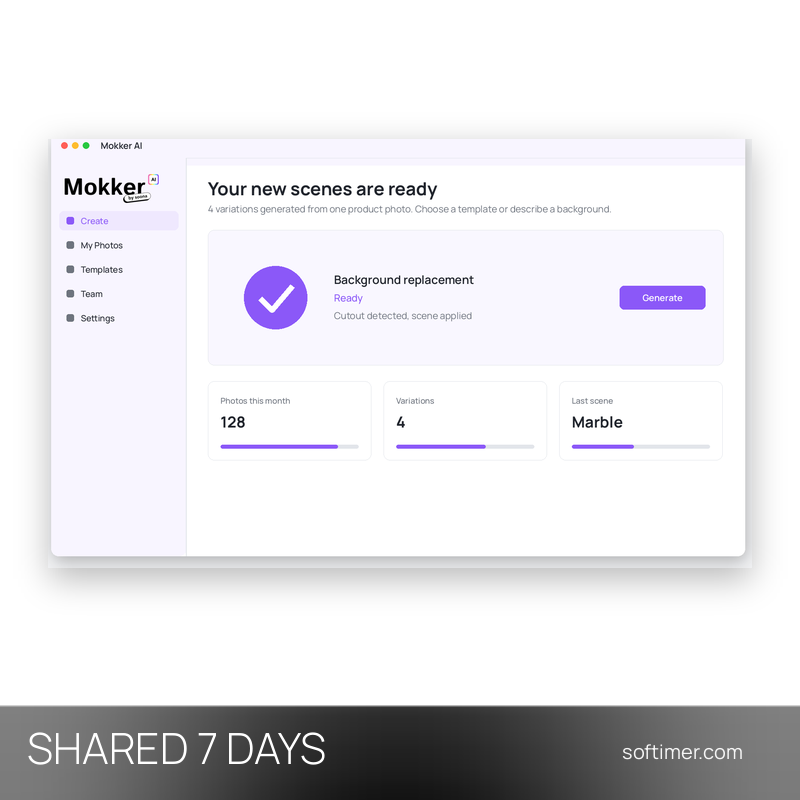 Mokker AI Team - 7 Days - Shared ACCOUNT