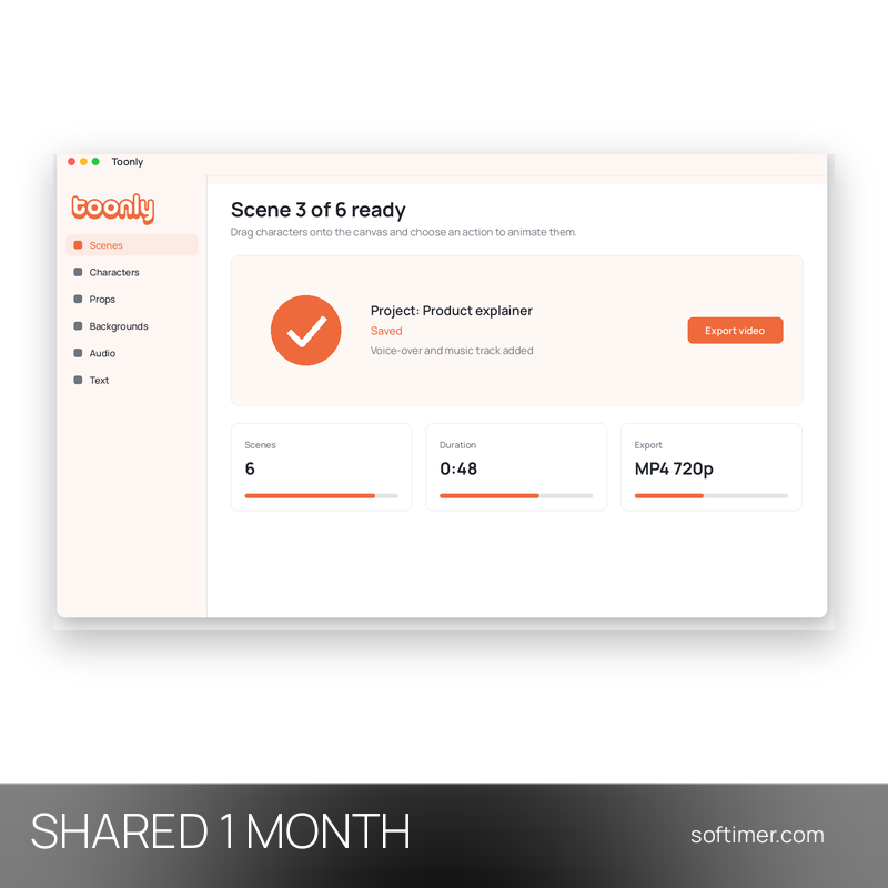 Toonly Enterprise - 1 mese - ACCOUNT condiviso