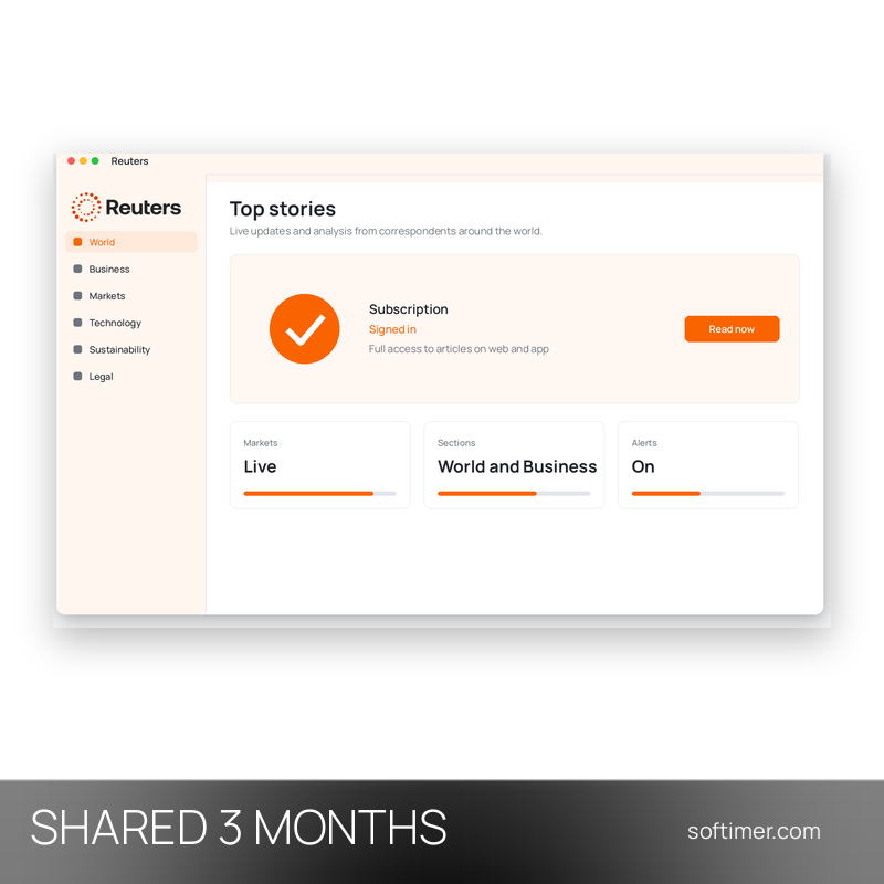 Reuters - 3 месяца - Общий ACCOUNT