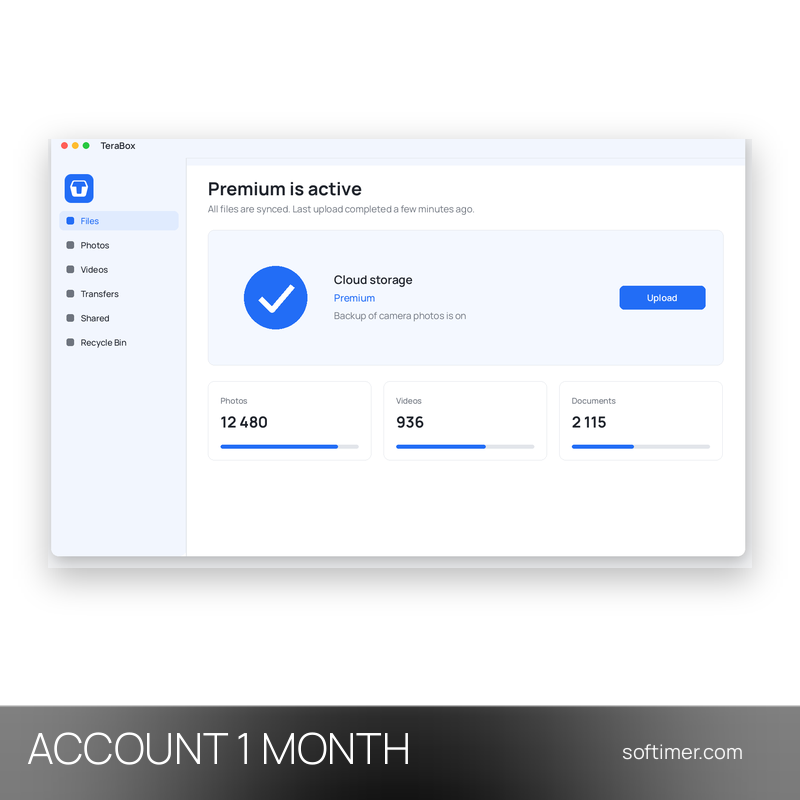 TeraBox Premium 2TB - 1 mois - ACCOUNT