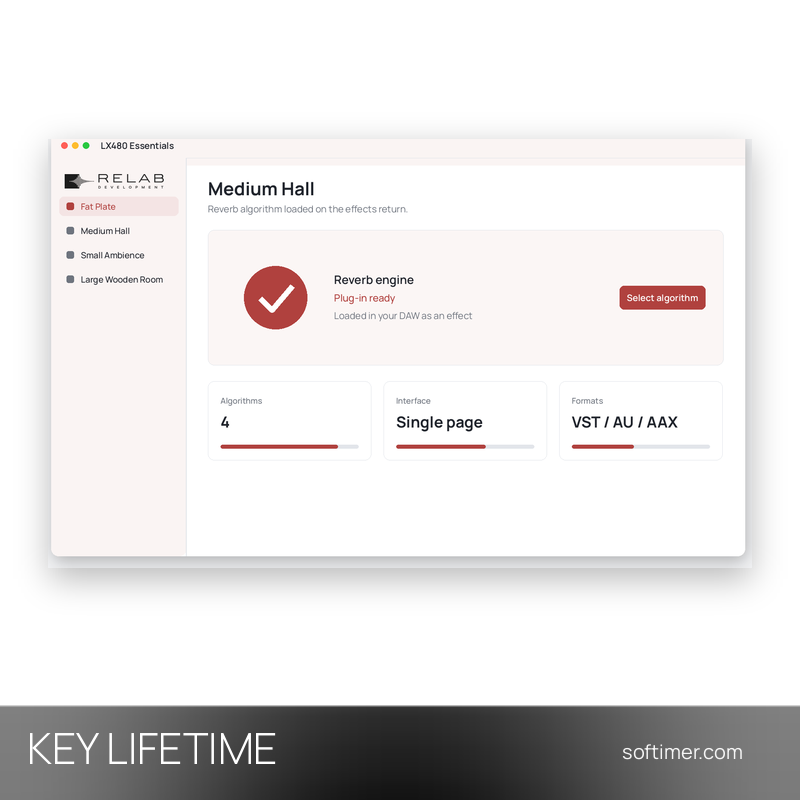 Relab LX480 Essentials - Lifetime License KEY - Mac / Windows