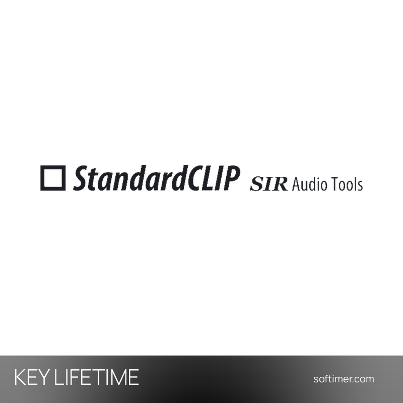 SIR Audio Tools StandardCLIP - Лицензионный ключ / 3 устройства - Бессрочно - Mac / Windows