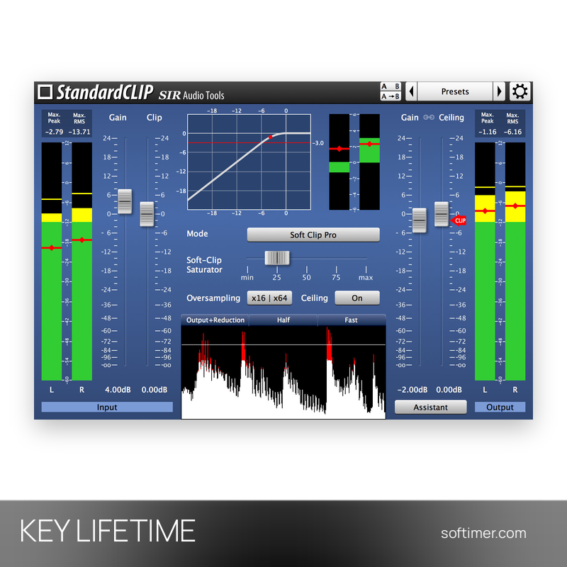 SIR Audio Tools StandardCLIP - Лицензионный ключ / 3 устройства - Бессрочно - Mac / Windows