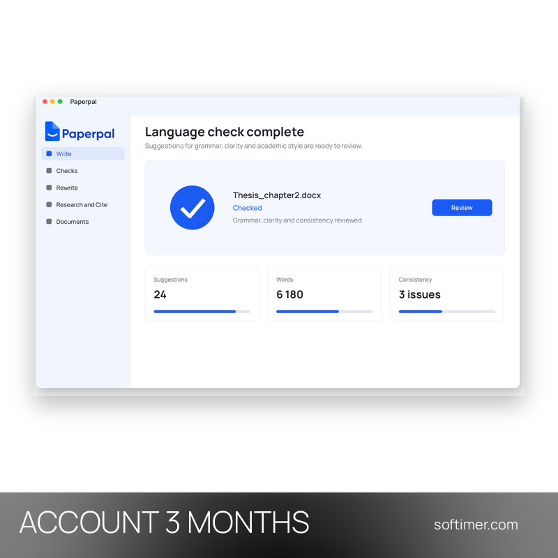 Paperpal - 3 Monate - ACCOUNT