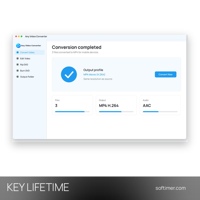 Any Video Converter Ultimate 2020 - Лицензионный ключ - Бессрочно - Windows