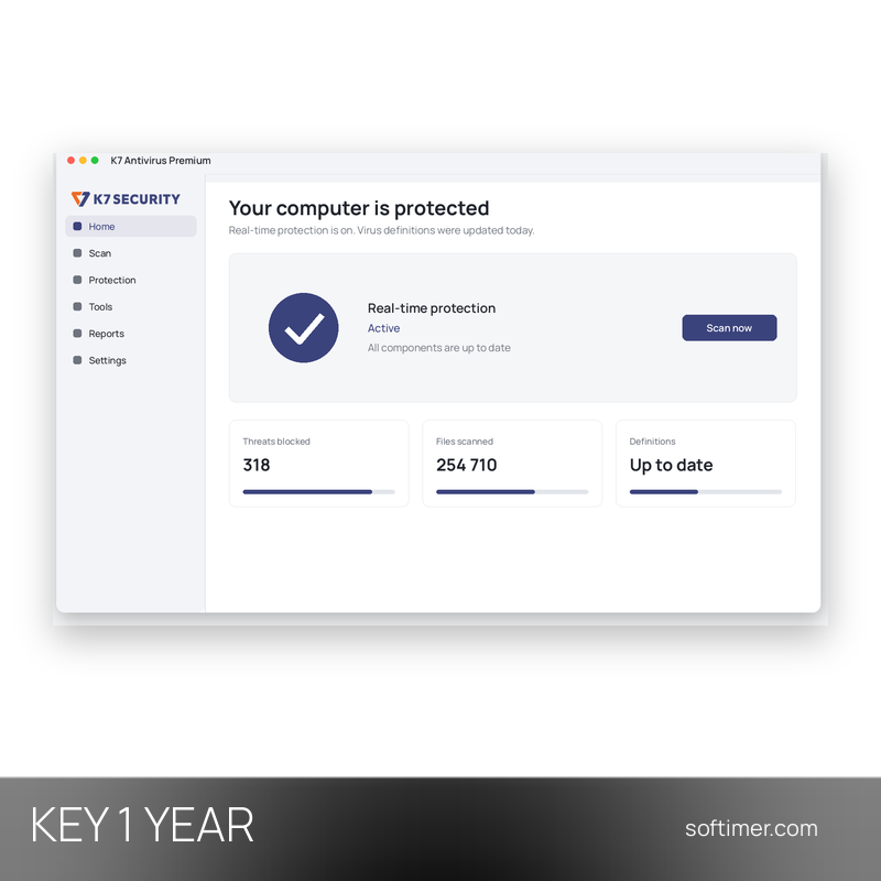 K7 Antivirus Premium - 1 Year License KEY - Windows
