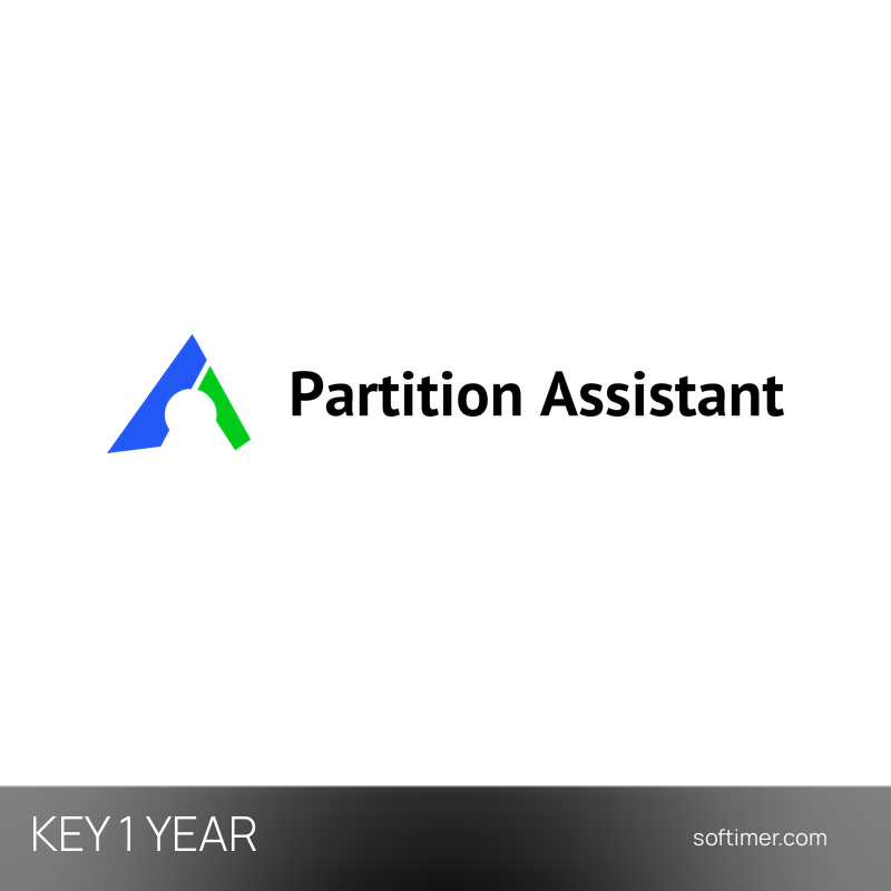 AOMEI Partition Assistant Professional - CHIAVE di licenza 1 anno - Windows