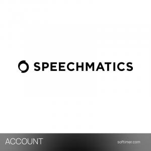 Speechmatics crédit API 200 USD - ACCOUNT