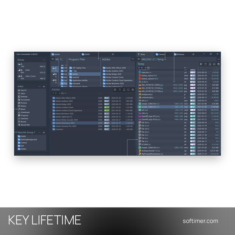 OneCommander Pro - Lizenzschlüssel - Lifetime - Windows
