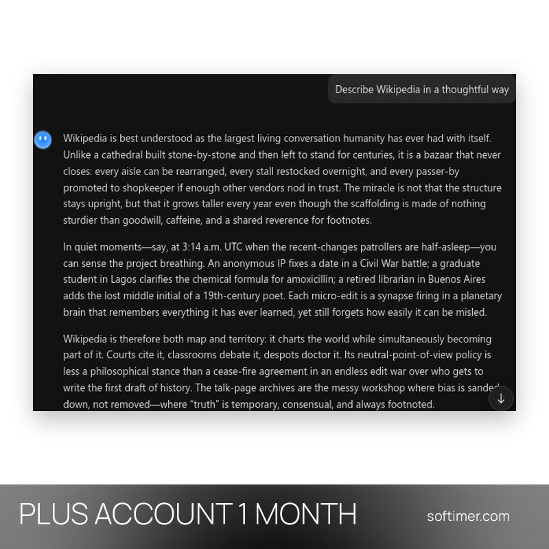 Kimi AI Plus - 1 Month - ACCOUNT
