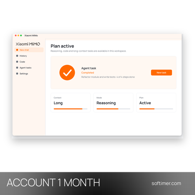 Xiaomi MiMo Standard - 1 mois - ACCOUNT