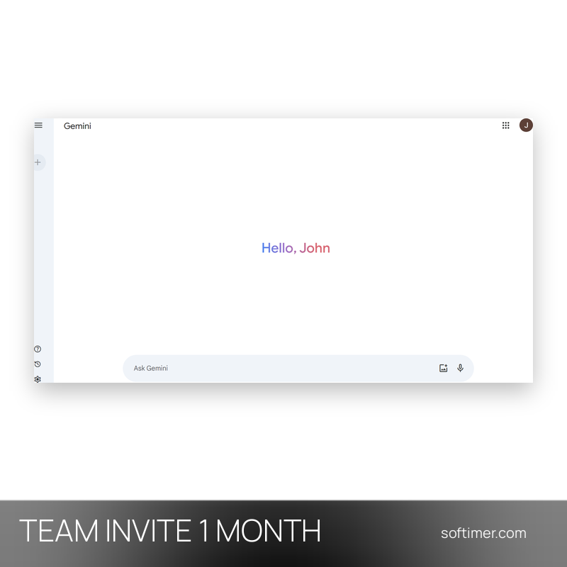 Google AI Ultra (Gemini) X5 - INVITO NEL TEAM 1 mese - Web / Android / iOS