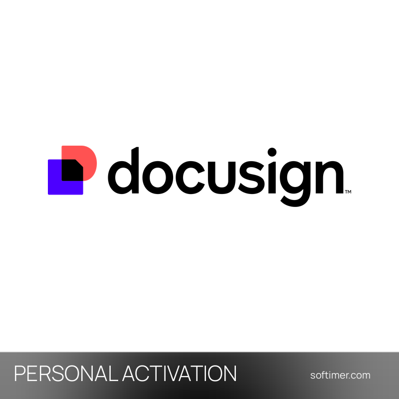 Docusign eSignature Personal - 1 Year ACTIVATION on your account - Web / Android / iOS