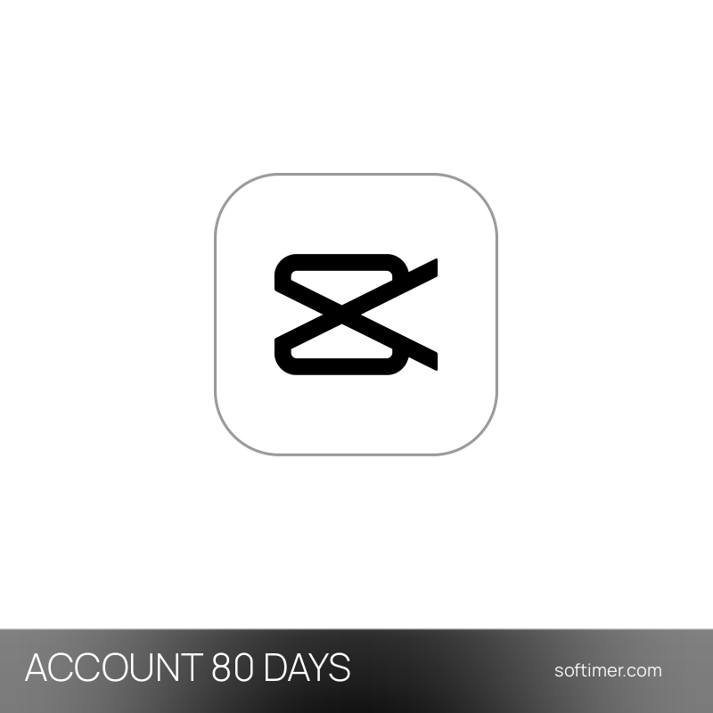 CapCut Pro sans crédits IA - 80 jours - ACCOUNT