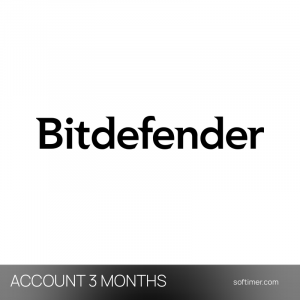 Bitdefender Total Security - 3 Devices / 3 Months - ACCOUNT