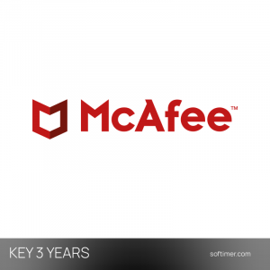 McAfee Total Protection - CHIAVE di licenza 3 anni - Windows