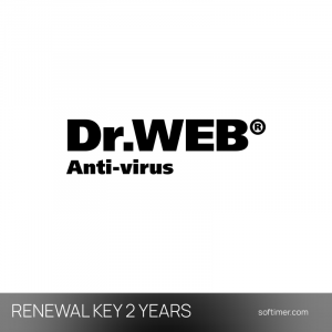 Dr.Web Mobile Security Renewal - Lizenzschlüssel 2 Jahre / 2 Geräte - Android