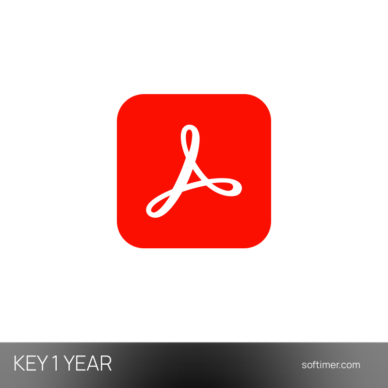 Adobe Acrobat Pro - Lizenzschlüssel 1 Jahr - Android / iOS / Mac / Windows