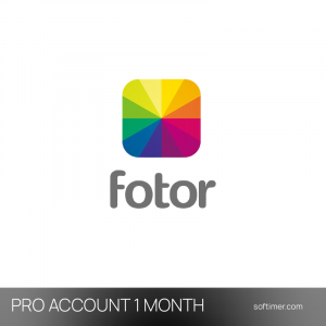 Fotor Pro - 1 Month - ACCOUNT
