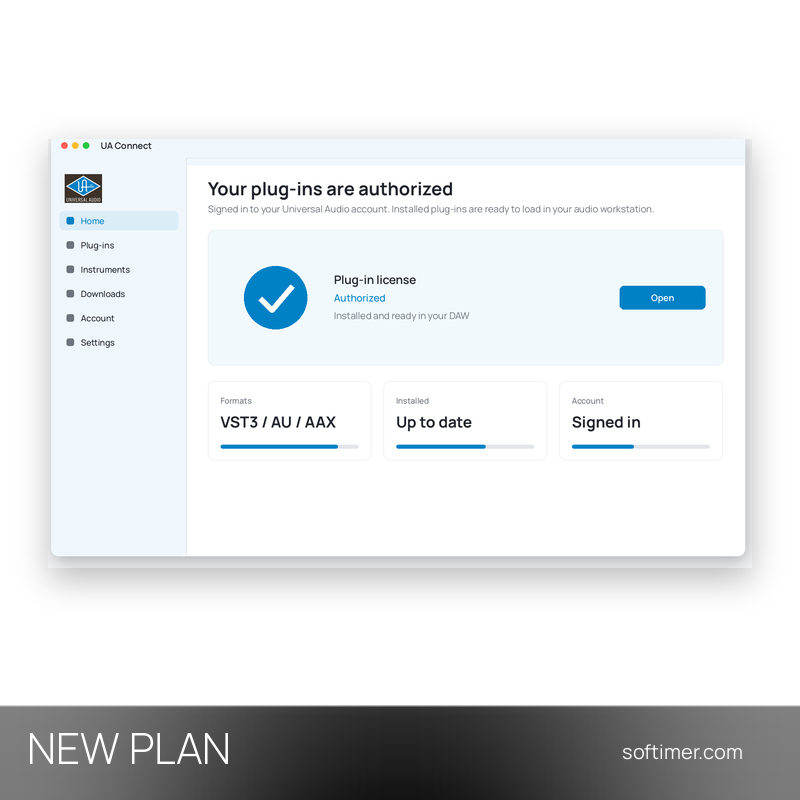 UAD Spark - NEUER TARIF für Ihre E-Mail 1 Monat - Mac