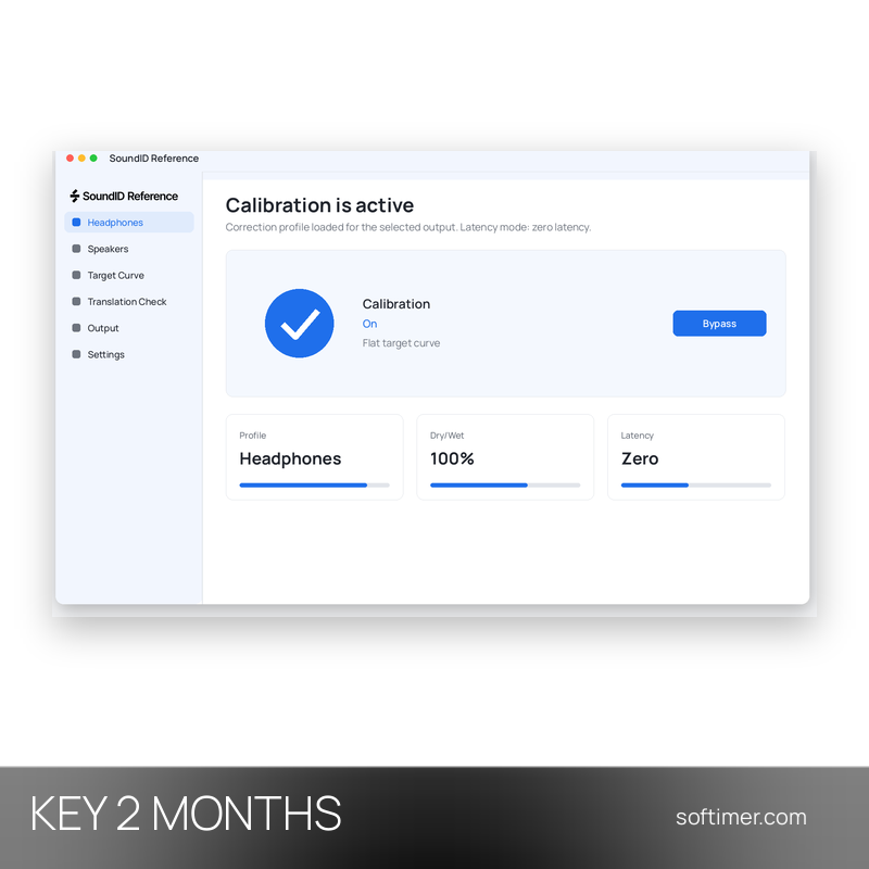 Sonarworks SoundID Reference - 2 Months License KEY - Windows / Mac