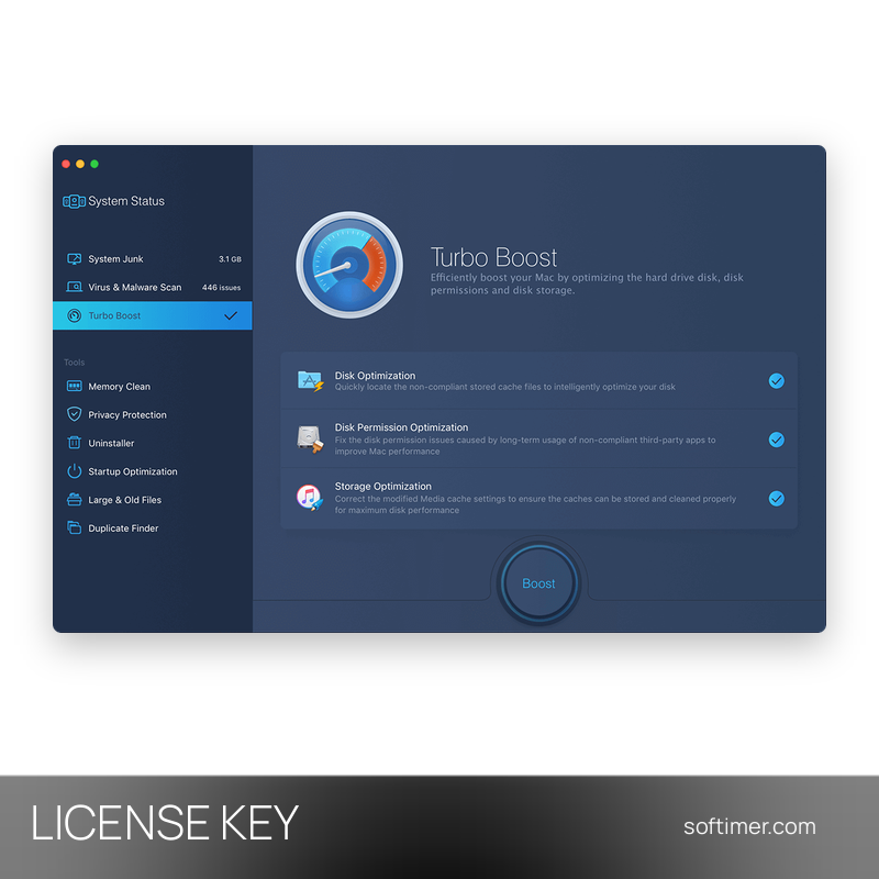 IObit MacBooster Pro 8 - License KEY - Mac