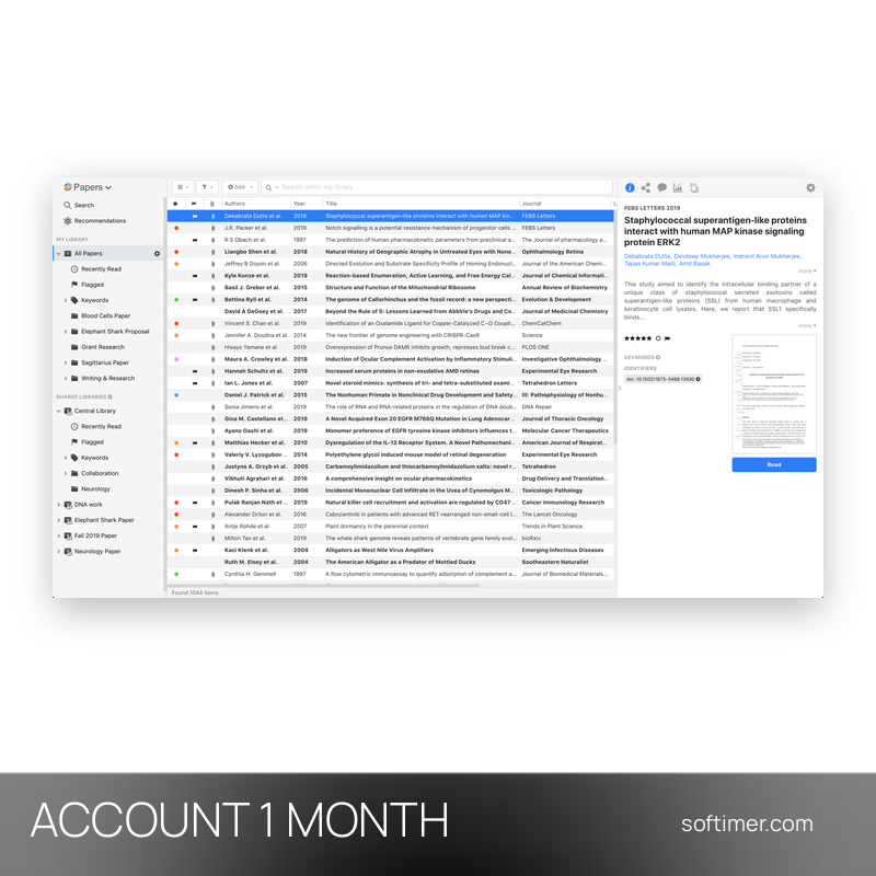 ReadCube Papers Professional - 1 месяц - ACCOUNT