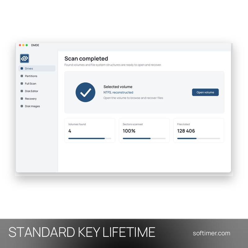 DMDE Standard - Lizenzschlüssel - Lifetime - Windows