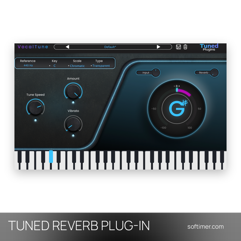 Tuned Plugins Tuned Reverb - Licence PLUG-IN