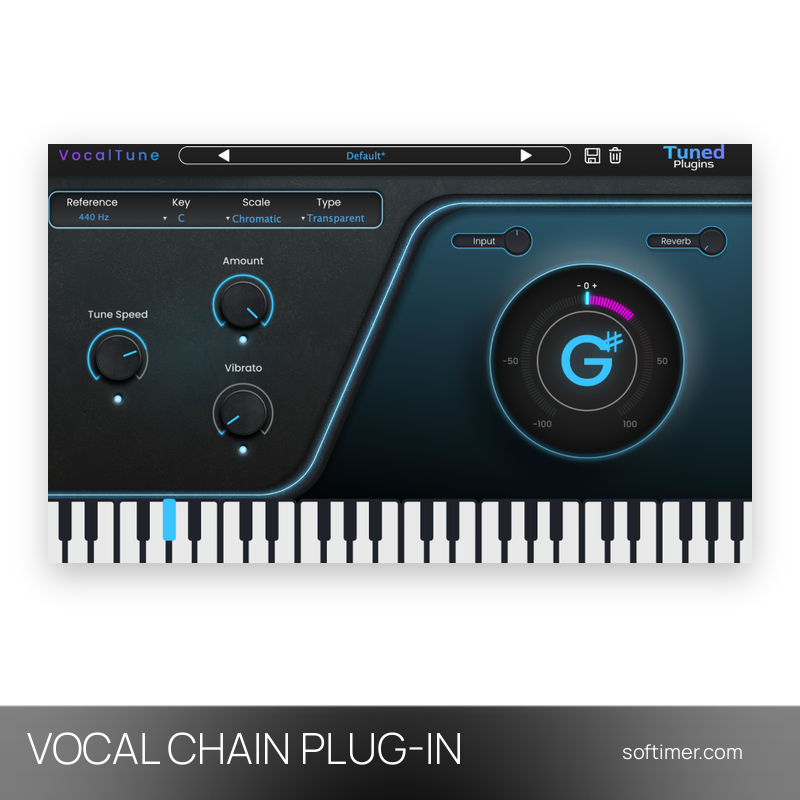 Tuned Plugins Vocal Chain - PLUG-IN License