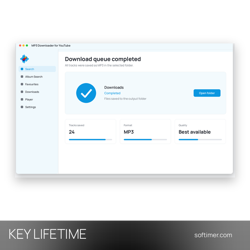 SoftOrbits MP3 Downloader 3.1 - Lizenzschlüssel - Lifetime - Windows