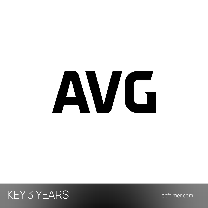 AVG Internet Security - 10 PCs / 3 Years License KEY - Windows