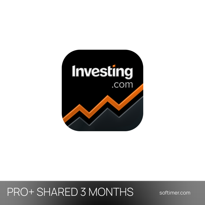 Investing.com Pro+ - 3 mois - ACCOUNT partagé