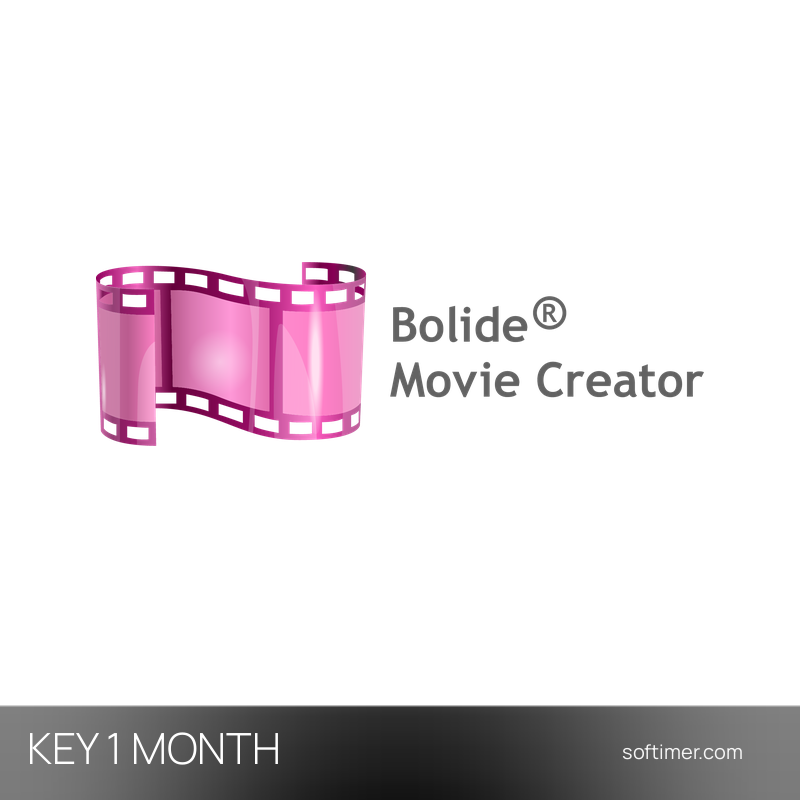 Bolide Movie Creator - Lizenzschlüssel 1 Monat - Windows