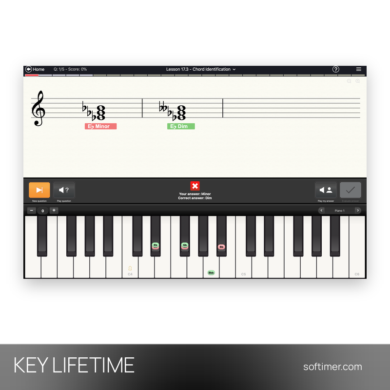 EarMaster Pro - Lifetime License KEY - Mac / Windows