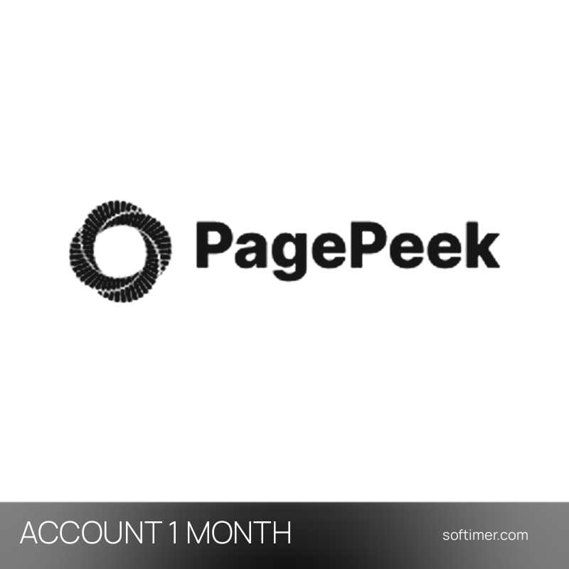 PagePeek Starter - 1 месяц - ACCOUNT