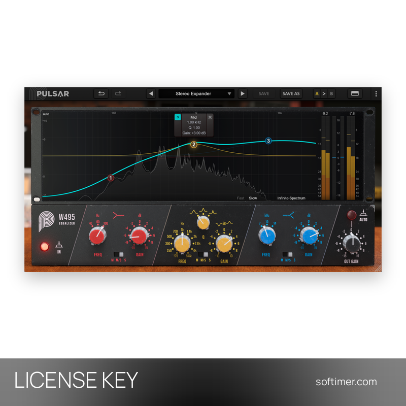 Pulsar Audio W495 - License KEY - Windows / Mac
