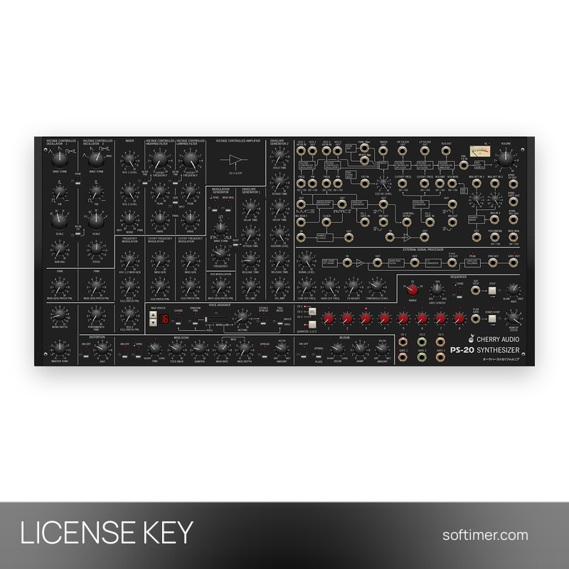 Cherry Audio PS-20 - CLÉ de licence - Windows / Mac
