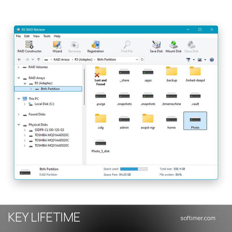 RS RAID Retrieve Unlimited 3.1 - Lifetime License KEY - Linux / Mac / Windows