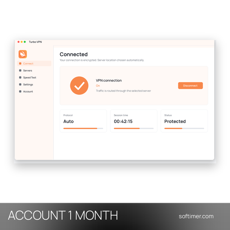 Turbo VPN Premium - 1 Monat - ACCOUNT