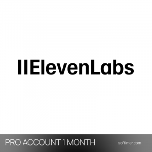 ElevenLabs Pro 500K crediti - 1 mese - ACCOUNT