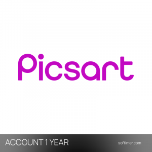 Picsart Pro 500 кредитов - 1 год - ACCOUNT