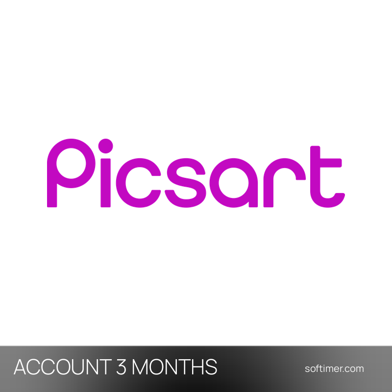 Picsart Pro 500 кредитов - 3 месяца - ACCOUNT