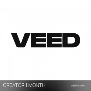 VEED Creator 500 crediti - 1 mese - ACCOUNT