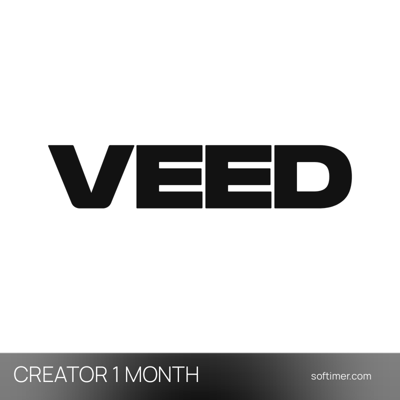 VEED Creator 2500 кредитов - 1 месяц - ACCOUNT