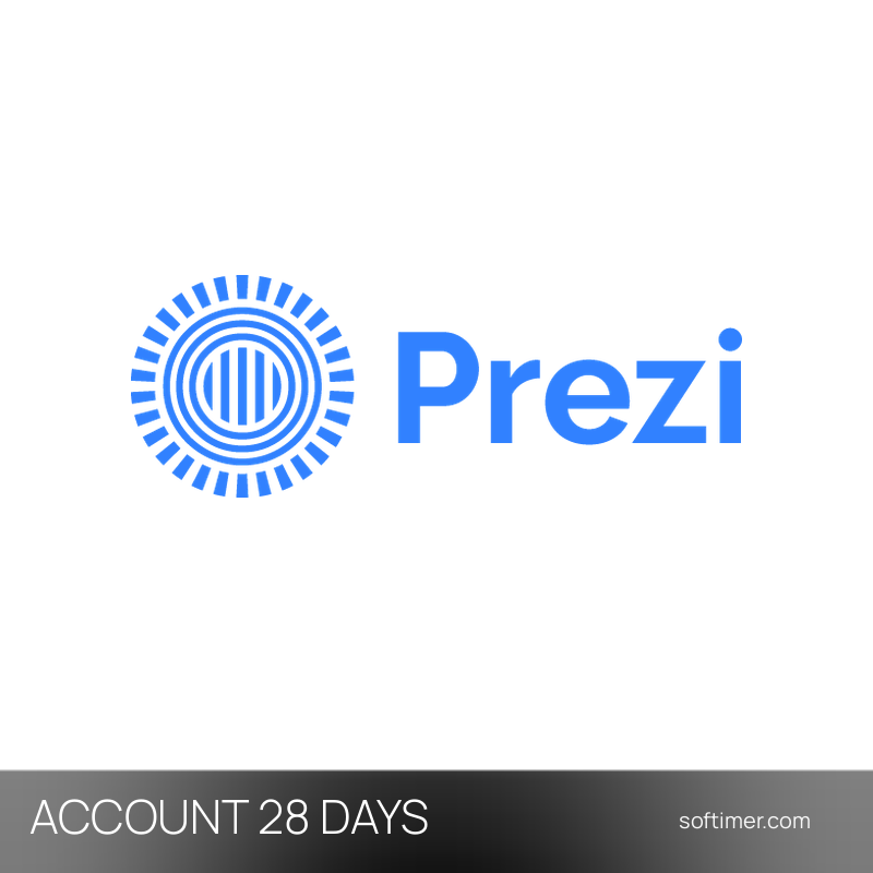 Prezi Plus - 28 Days - ACCOUNT