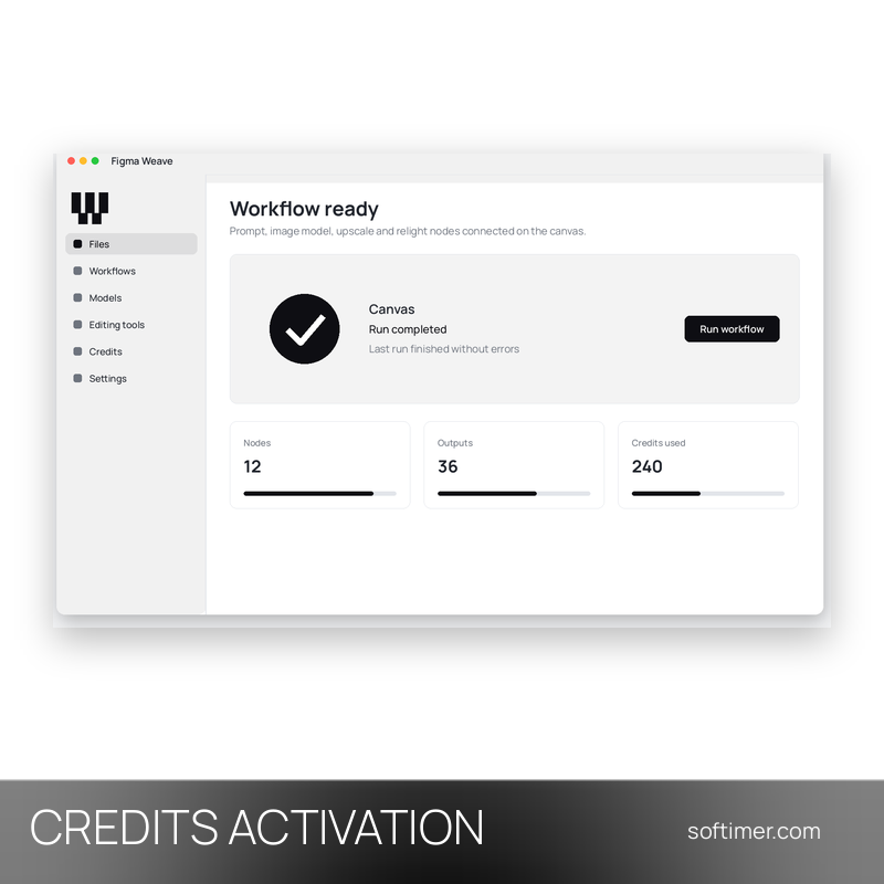 Figma Weave Credits 40 USD - AKTIVIERUNG auf Ihrem Konto - Web